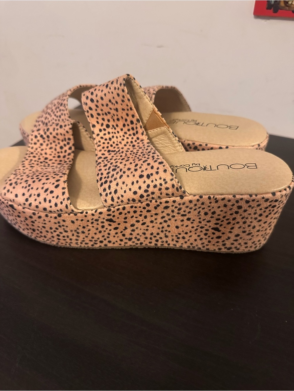 Boutique by Corky’s Platform Slide Sandals